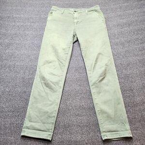 AG The Caden Green Pants Womens 26R Slim Straight Stretch Chino